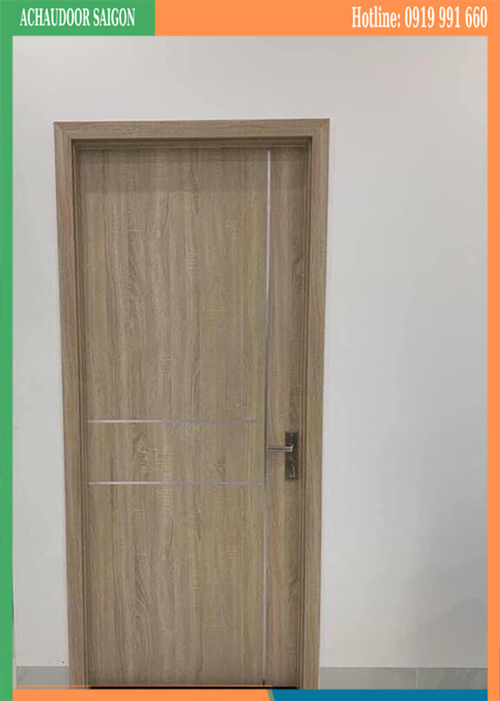 Mẫu Cửa Phòng Ngủ Nhựa Giả Gỗ Composite