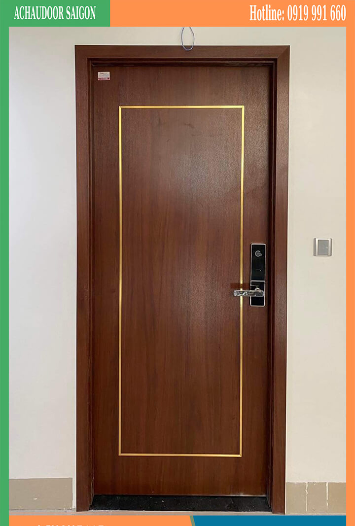 15 Mẫu Cửa Phòng Ngủ Nhựa Giả Gỗ Composite chất lượng