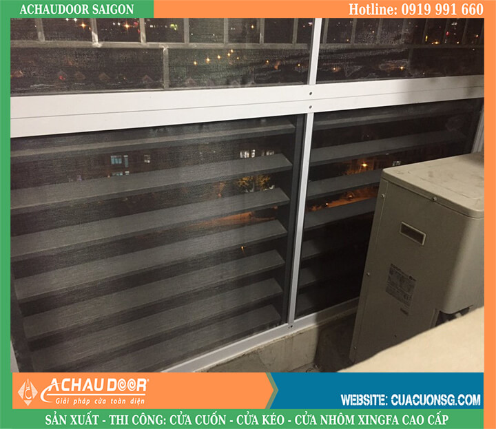 Cửa Lưới Chống Muỗi Fix Cố Định 2 cửa lưới chống muỗi dạng fix cố định