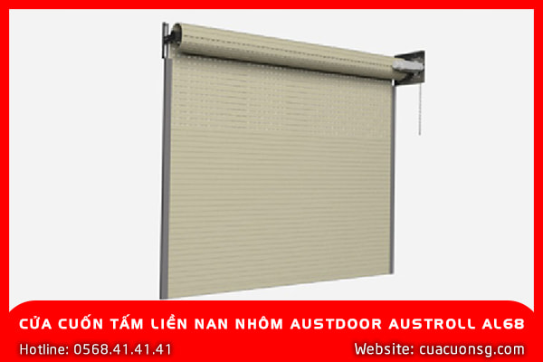 Cửa Cuốn Tấm Liền Nan Nhôm Austdoor Austroll AL68 2 CỬA CUỐN TẤM LIỀN NAN NHÔM AUSTDOOR AUSTROLL AL68