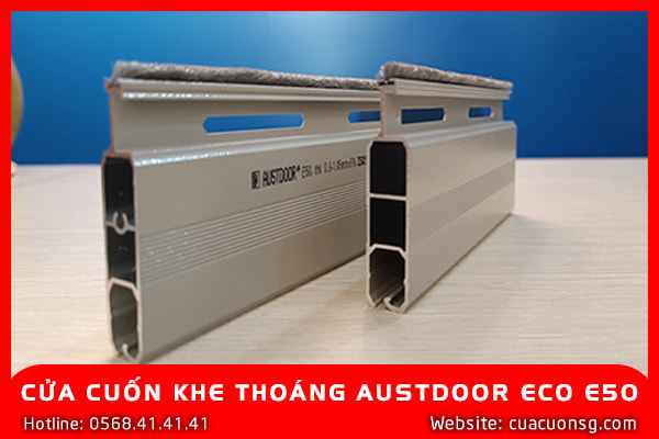 Cửa Cuốn Khe Thoáng Austdoor Eco E50 3 CỬA CUỐN KHE THOÁNG AUSTDOOR ECO E50