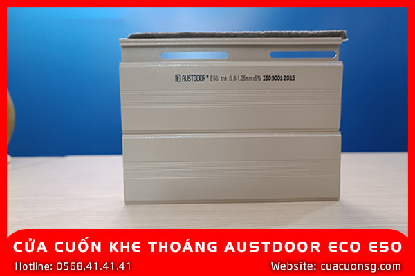 Cửa Cuốn Khe Thoáng Austdoor Eco E50 6 CỬA CUỐN KHE THOÁNG AUSTDOOR ECO E50