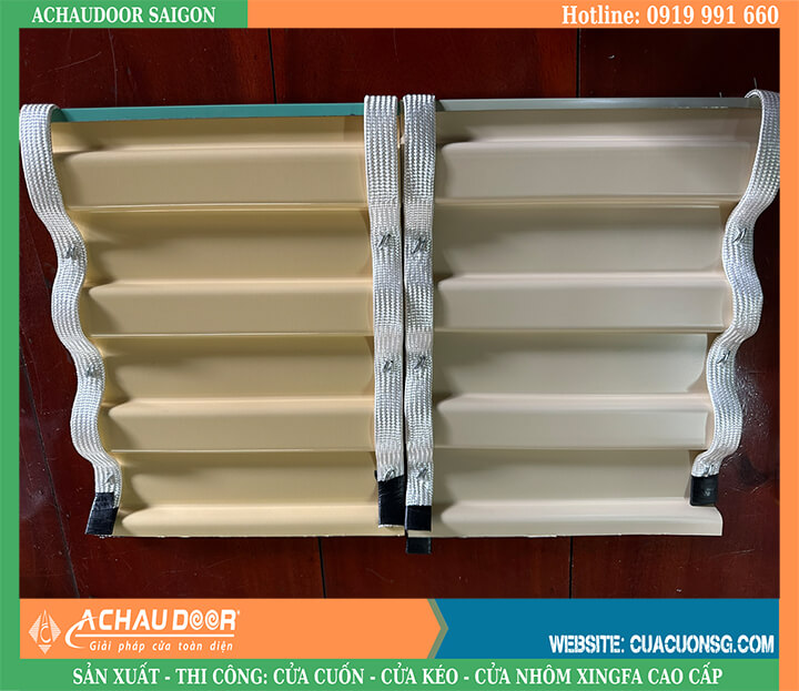 Cửa Cuốn Tấm Liền Công Nghệ Úc Á Châu Door 4.5 Dem