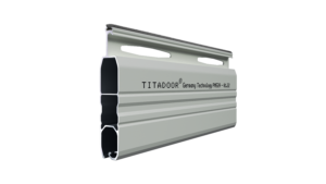 Cửa Cuốn Đức Khe Thoáng Titadoor PM52A Móc dày 1.05mm, chân chịu lực 1.0 – 1.2mm – TL 8.4kg
