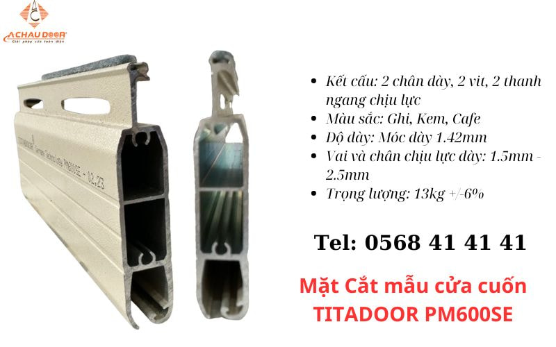 Cửa Cuốn Đức Khe Thoáng Titadoor PM600SE 5 mat-cat-mau-cua-cuon-duc-titadoor-pm600se