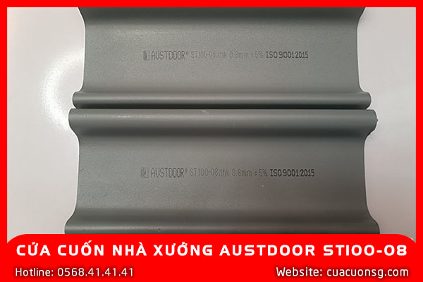 CỬA CUỐN NHÀ XƯỞNG AUSTDOOR ST100-08 2 CỬA CUỐN NHÀ XƯỞNG AUSTDOOR ST100-08