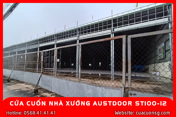 CỬA CUỐN NHÀ XƯỞNG AUSTDOOR ST100-12 5 CỬA CUỐN NHÀ XƯỞNG AUSTDOOR ST100-12