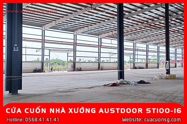 CỬA CUỐN NHÀ XƯỞNG AUSTDOOR ST100-16 5 CỬA CUỐN NHÀ XƯỞNG AUSTDOOR ST100-16