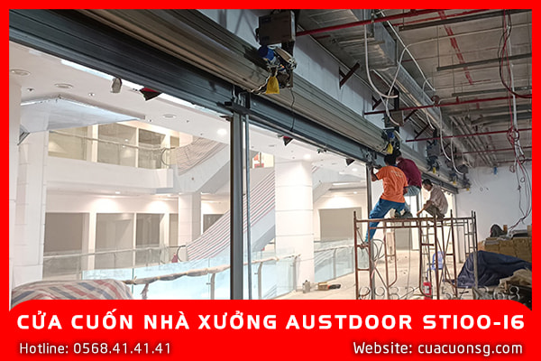CỬA CUỐN NHÀ XƯỞNG AUSTDOOR ST100-16 6 CỬA CUỐN NHÀ XƯỞNG AUSTDOOR ST100-16