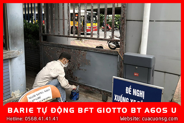 BARIE TỰ ĐỘNG BFT GIOTTO BT A60S U 2 BARIE TỰ ĐỘNG BFT GIOTTO BT A60S U