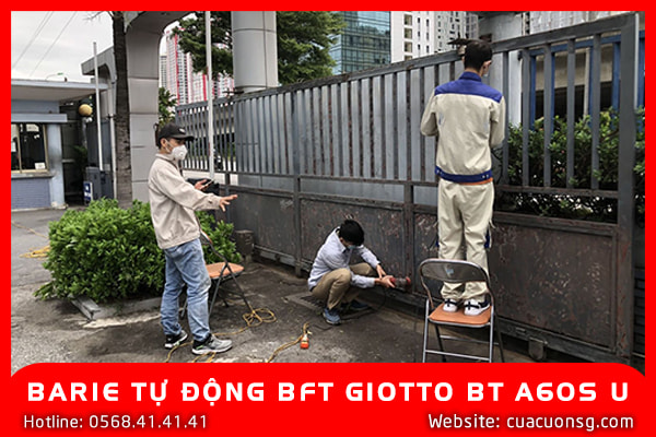 BARIE TỰ ĐỘNG BFT GIOTTO BT A60S U 4 BARIE TỰ ĐỘNG BFT GIOTTO BT A60S U