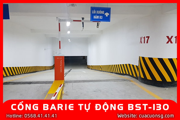 CỔNG BARIE TỰ ĐỘNG BST-130 2 CỔNG BARIE TỰ ĐỘNG BST-130