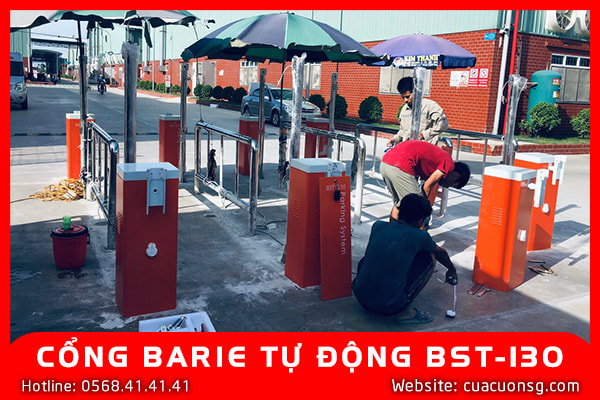 CỔNG BARIE TỰ ĐỘNG BST-130 4 CỔNG BARIE TỰ ĐỘNG BST-130