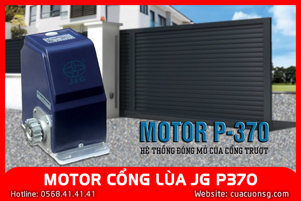 MOTOR CỔNG LÙA JG P370 4 MOTOR CỔNG LÙA JG P370