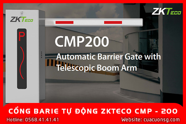 CỔNG BARIE TỰ ĐỘNG ZKTECO CMP - 200 3 CỔNG BARIE TỰ ĐỘNG ZKTECO CMP - 200
