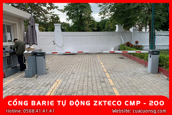 CỔNG BARIE TỰ ĐỘNG ZKTECO CMP - 200 1 CỔNG BARIE TỰ ĐỘNG ZKTECO CMP - 200