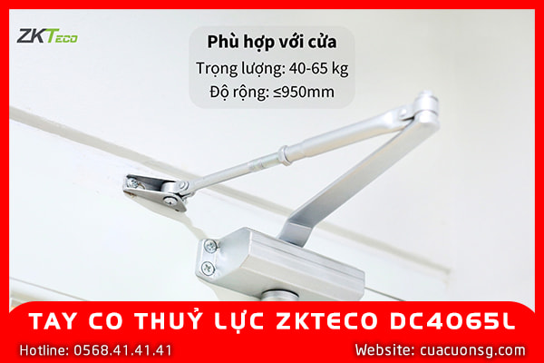 TAY CO THUỶ LỰC ZKTECO DC4065L 40-65KG 2 TAY CO THUỶ LỰC ZKTECO DC4065L 40-65KG