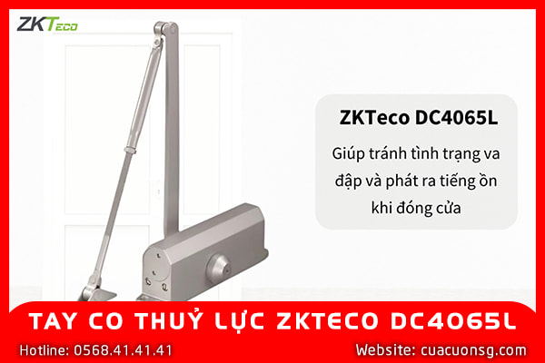 TAY CO THUỶ LỰC ZKTECO DC4065L 40-65KG 3 TAY CO THUỶ LỰC ZKTECO DC4065L 40-65KG