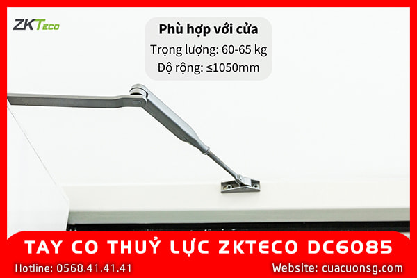 TAY CO THUỶ LỰC ZKTECO DC6085 60KG-85KG 2 TAY CO THUỶ LỰC ZKTECO DC6085 60KG-85KG