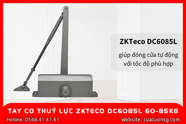 TAY CO THUỶ LỰC ZKTECO DC6085L 60-85KG 3 TAY CO THUỶ LỰC ZKTECO DC6085L 60-85KG