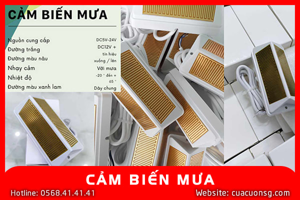 CẢM BIẾN MƯA PHÙ HỢP VỚI MÁI KÍNH TỰ ĐỘNG 2 CẢM BIẾN MƯA