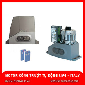 MOTOR CỔNG TRƯỢT TỰ ĐỘNG LIFE – ITALY