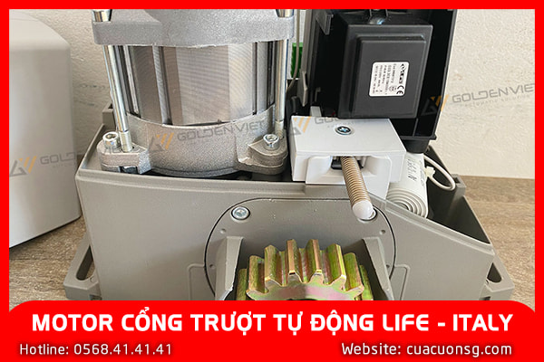 MOTOR CỔNG TRƯỢT TỰ ĐỘNG LIFE - ITALY 5 MOTOR CỔNG TRƯỢT TỰ ĐỘNG LIFE - ITALY