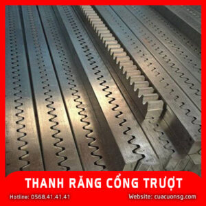 THANH RĂNG CỔNG TRƯỢT