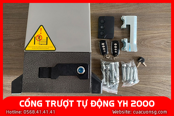 CỔNG TRƯỢT TỰ ĐỘNG YH 2000 1 CỔNG TRƯỢT TỰ ĐỘNG YH 2000