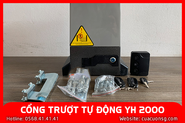 CỔNG TRƯỢT TỰ ĐỘNG YH 2000 2 CỔNG TRƯỢT TỰ ĐỘNG YH 2000