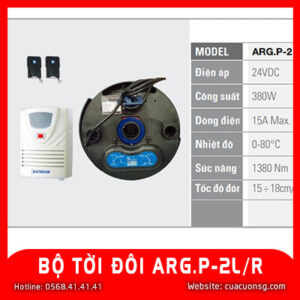 BỘ TỜI ĐÔI ARG.P-2L/R