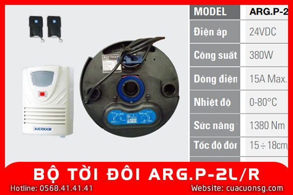 BỘ TỜI ĐÔI ARG.P-2L/R 1 BỘ TỜI ĐÔI ARG.P-2L/R