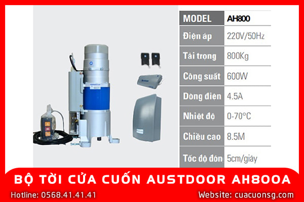 BỘ TỜI CỬA CUỐN AUSTDOOR AH800A 2 BỘ TỜI CỬA CUỐN AUSTDOOR AH800A