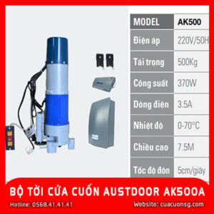 BỘ TỜI CỬA CUỐN AUSTDOOR AK500A