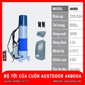 BỘ TỜI CỬA CUỐN AUSTDOOR AK800A
