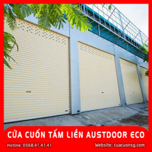 CỬA CUỐN TẤM LIỀN AUSTDOOR ECO 0.45MM