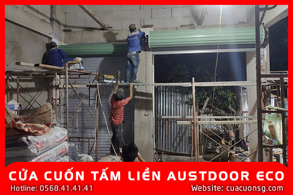CỬA CUỐN TẤM LIỀN AUSTDOOR ECO 0.45MM 5 CỬA CUỐN TẤM LIỀN AUSTDOOR ECO