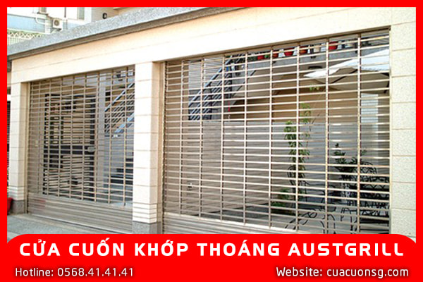 CỬA CUỐN KHỚP THOÁNG AUSTGRILL 2 CỬA CUỐN KHỚP THOÁNG AUSTGRILL