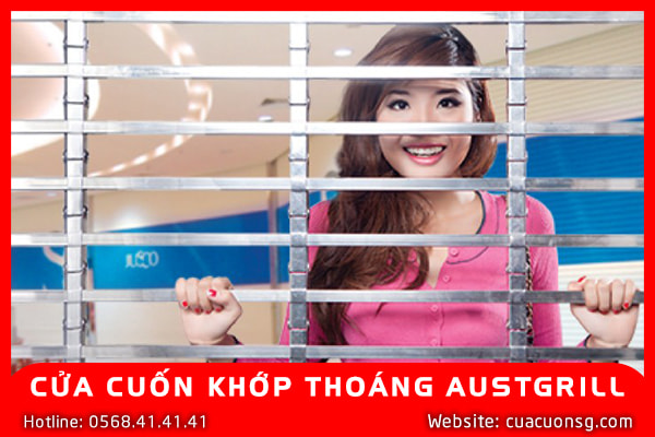 CỬA CUỐN KHỚP THOÁNG AUSTGRILL 1 CỬA CUỐN KHỚP THOÁNG AUSTGRILL
