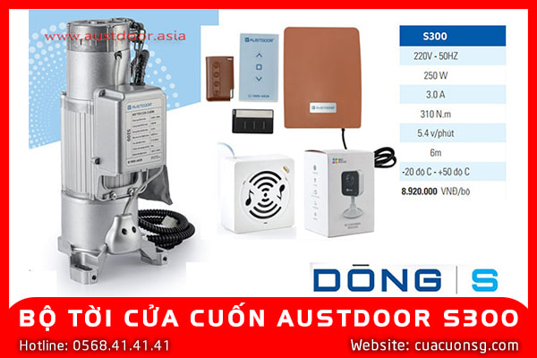 BỘ TỜI CỬA CUỐN AUSTDOOR S300 1 BỘ TỜI CỬA CUỐN AUSTDOOR S300