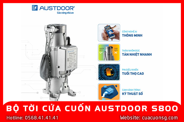 BỘ TỜI CỬA CUỐN AUSTDOOR S800 2 BỘ TỜI CỬA CUỐN AUSTDOOR S800