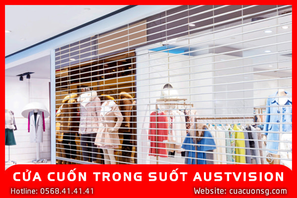 CỬA CUỐN TRONG SUỐT AUSTVISION 1 CỬA CUỐN TRONG SUỐT AUSTVISION