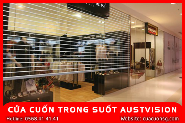 CỬA CUỐN TRONG SUỐT AUSTVISION 2 CỬA CUỐN TRONG SUỐT AUSTVISION