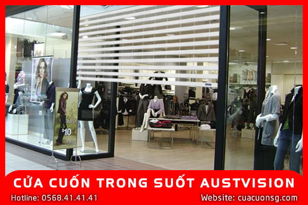 CỬA CUỐN TRONG SUỐT AUSTVISION 3 CỬA CUỐN TRONG SUỐT AUSTVISION