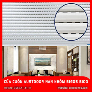 CỬA CUỐN AUSTDOOR NAN NHÔM BIGOS B100