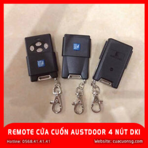 REMOTE CỬA CUỐN AUSTDOOR 4 NÚT DK1