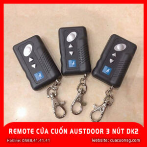 REMOTE CỬA CUỐN AUSTDOOR 3 NÚT DK2