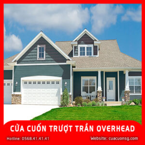 CỬA CUỐN TRƯỢT TRẦN OVERHEAD