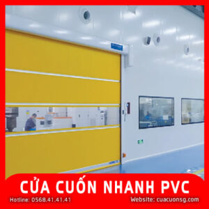 CỬA CUỐN NHANH PVC