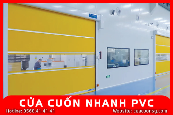 CỬA CUỐN NHANH PVC 1 CỬA CUỐN NHANH PVC